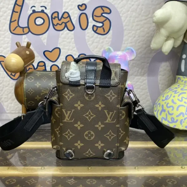 Louis Vuitton Nano Christopher Backpack Brown - Image 5