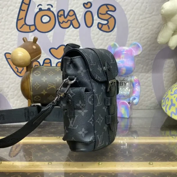 Louis Vuitton Nano Christopher Backpack Black - Image 6