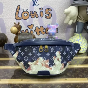 Louis Vuitton Bumbag Discovery Blue Fire