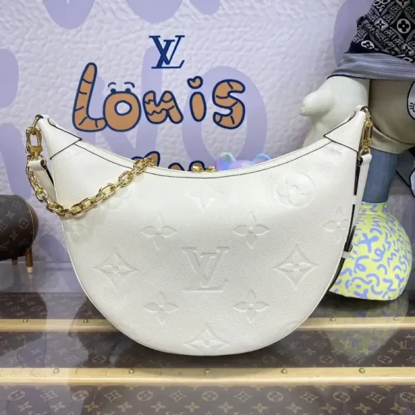 Louis Vuitton Loop Hobo White