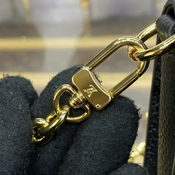 Louis Vuitton Wallet On Chain Metis Black - Image 2