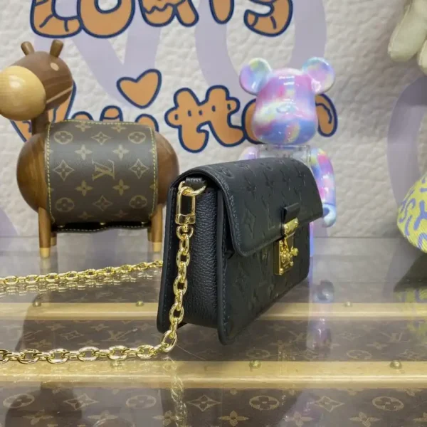 Louis Vuitton Wallet On Chain Metis Black - Image 6