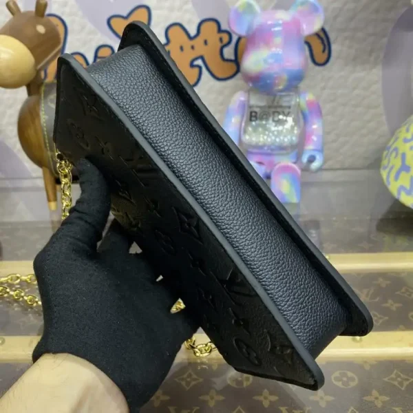 Louis Vuitton Wallet On Chain Metis Black - Image 7