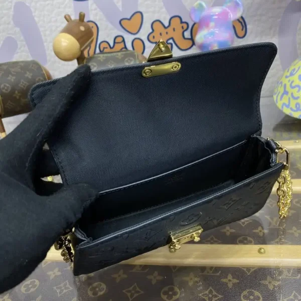 Louis Vuitton Wallet On Chain Metis Black - Image 9