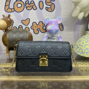 Louis Vuitton Wallet On Chain Metis Black