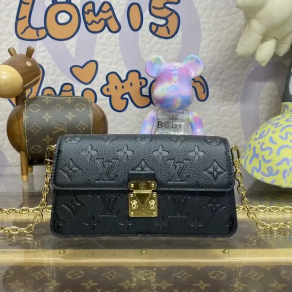 Louis Vuitton Wallet On Chain Metis Black