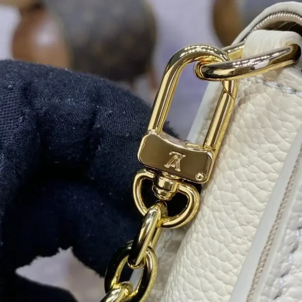 Louis Vuitton Wallet On Chain Metis White - Image 6