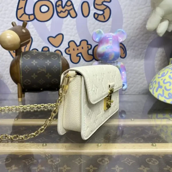Louis Vuitton Wallet On Chain Metis White - Image 2