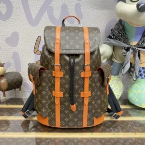 Louis Vuitton Christopher Backpack Orange