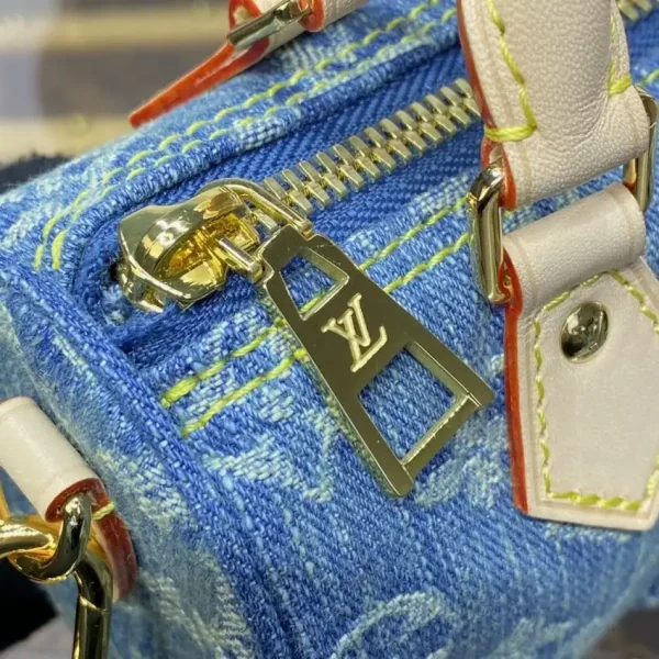 Louis Vuitton Speedy Nano  Denim New - Image 2