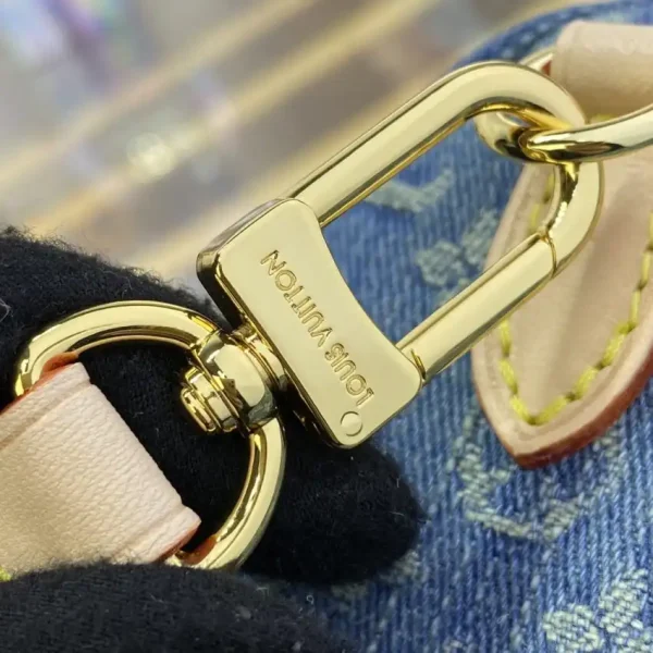 Louis Vuitton Speedy Nano  Denim New - Image 6