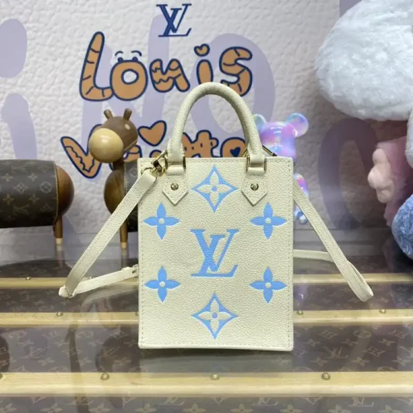 Louis Vuitton Sac Plat Petit Blue