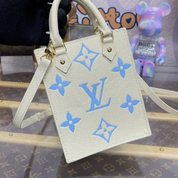 Louis Vuitton Sac Plat Petit Blue - Image 6