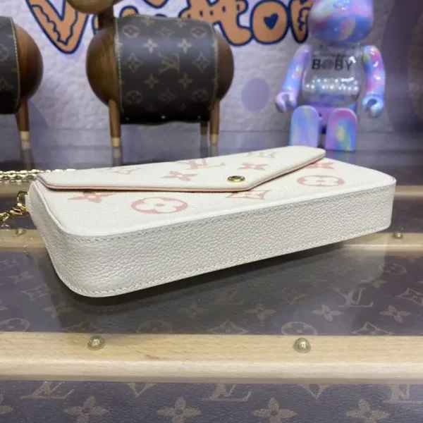 Louis Vuitton Félicie Pochette White Pink - Image 2