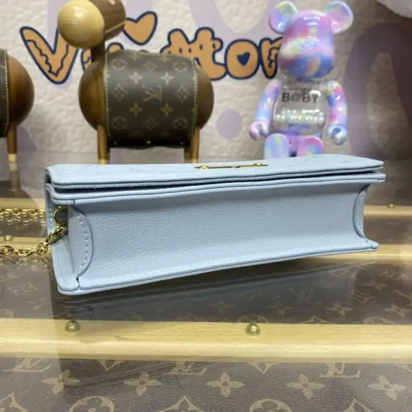 Louis Vuitton Wallet On Chain Lily Sky Blue - Image 4