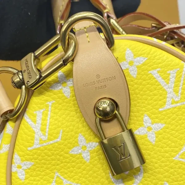 Louis Vuitton Speedy P9 Bandouliere 25 Yellow - Image 4