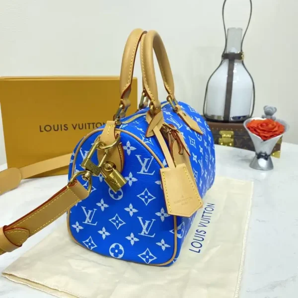 Louis Vuitton Speedy P9 Bandouliere 25 Blue - Image 2