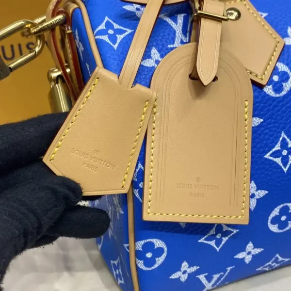 Louis Vuitton Speedy P9 Bandouliere 25 Blue - Image 5