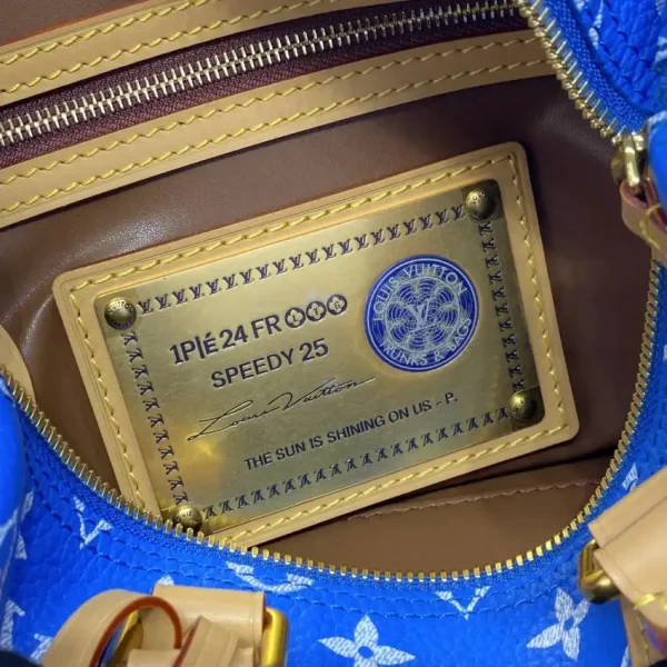 Louis Vuitton Speedy P9 Bandouliere 25 Blue - Image 6