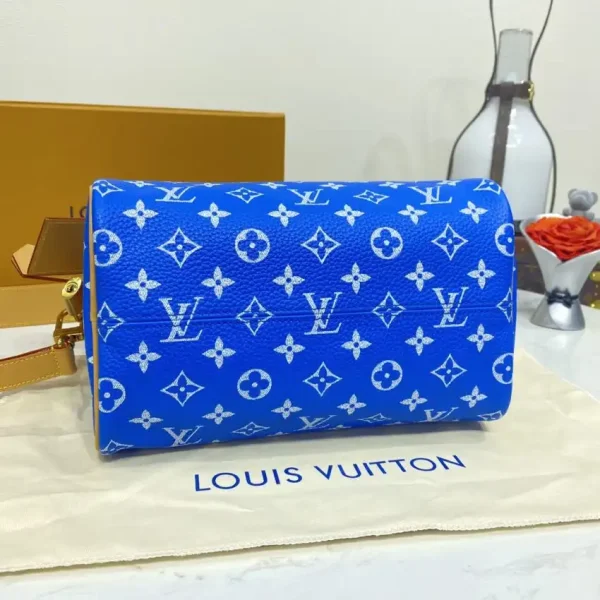 Louis Vuitton Speedy P9 Bandouliere 25 Blue - Image 7