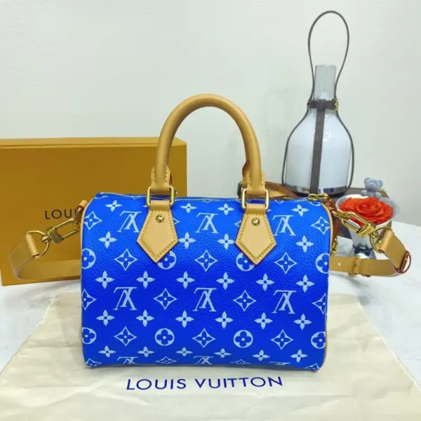 Louis Vuitton Speedy P9 Bandouliere 25 Blue - Image 9