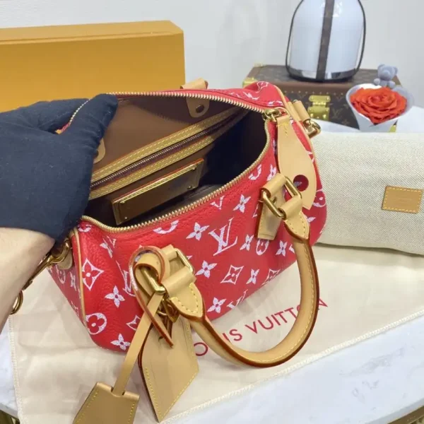 Louis Vuitton Speedy P9 Bandouliere 25 Red - Image 4