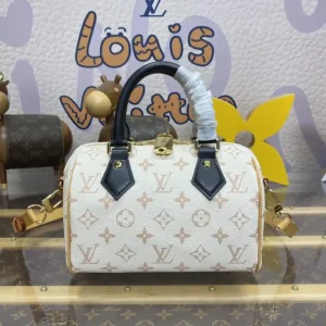 Louis Vuitton Speedy Bandouliere Beige
