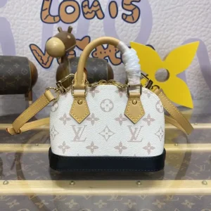Louis Vuitton Alma Nano White