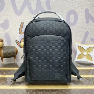 Louis Vuitton Avenue Backpack Black Grid