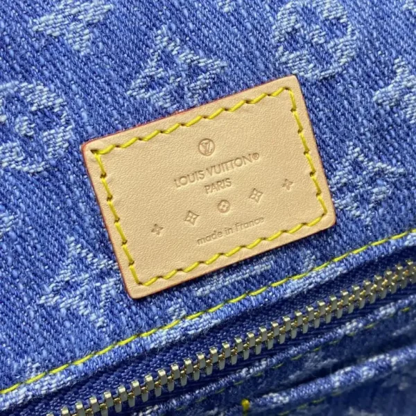 Louis Vuitton Carry All MM Denim - Image 6