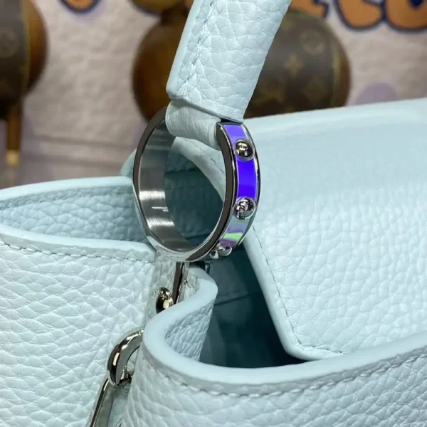 Loius Vuitton Capucines Blue - Image 3