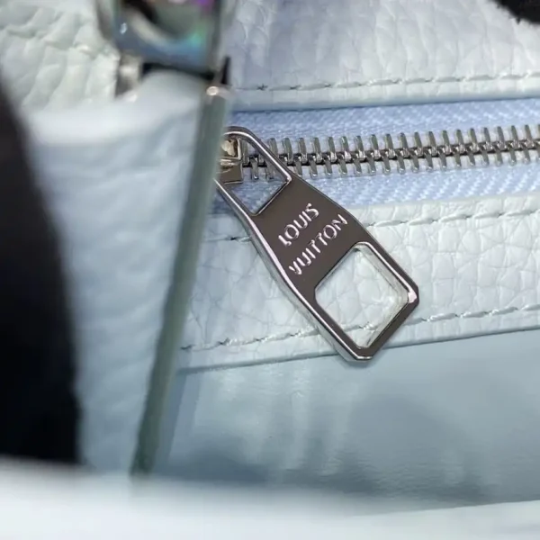 Loius Vuitton Capucines Blue - Image 4