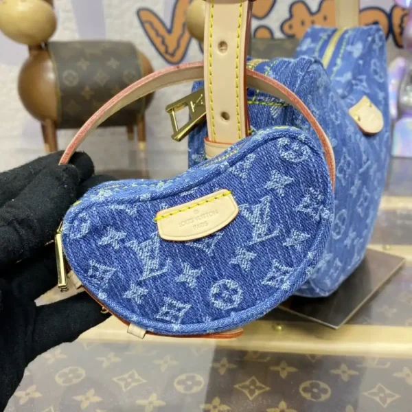Louis Vuitton Croissant Denim - Image 4