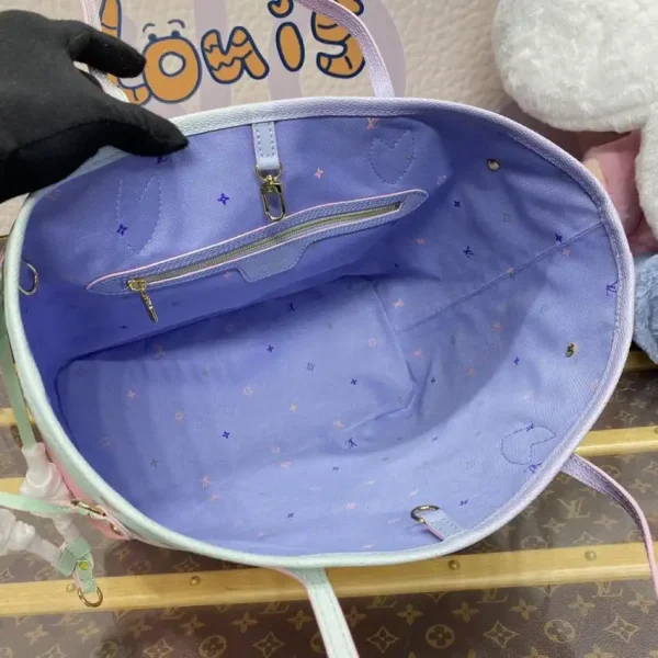 Louis Vuitton Neverfull MM Purple - Image 4