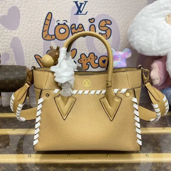 Louis Vuitton On My Side PM Milk Tea - Image 3