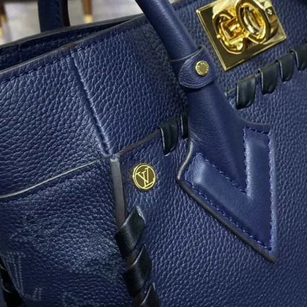Louis Vuitton On My Side PM Dark Blue - Image 6