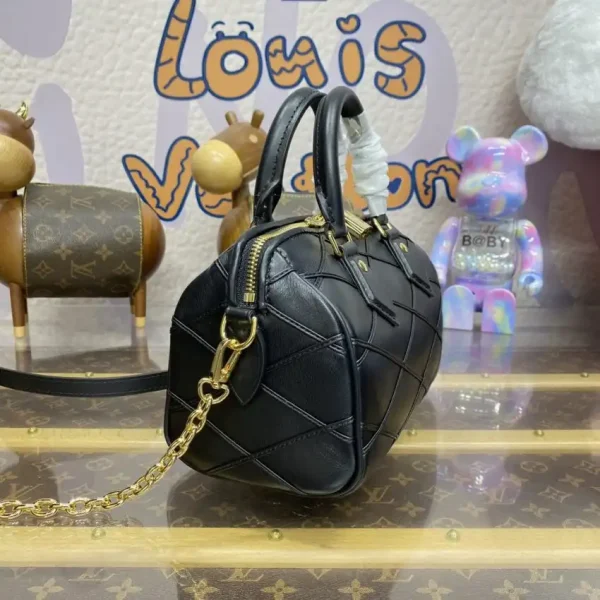 Louis Vuitton Speedy Bandouliere 20 Black - Image 3