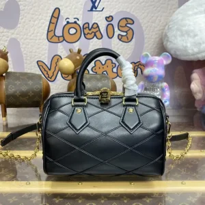 Louis Vuitton Speedy Bandouliere 20 Black