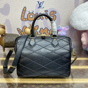 Louis Vuitton Speedy Bandouliere 25 Full Black
