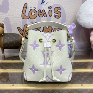 Louis Vuitton NeoNoe BB Bag White-Purple