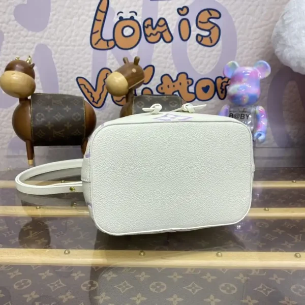 Louis Vuitton NeoNoe BB Bag White-Purple - Image 8