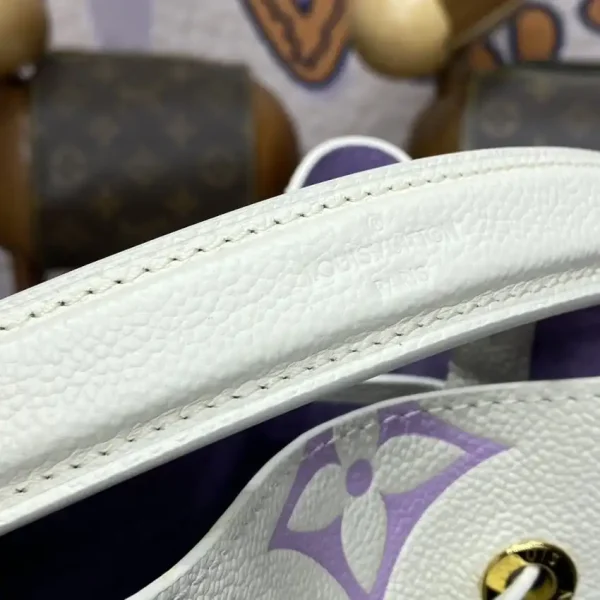 Louis Vuitton NeoNoe BB Bag White-Purple - Image 9