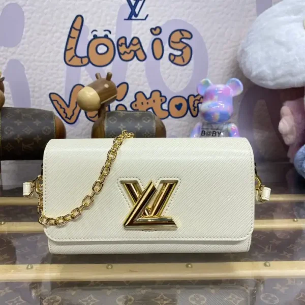 Louis Vuitton Twist West Pochette White