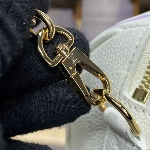 Louis Vuitton Speedy Bandouliere 20 White Purple - Image 4