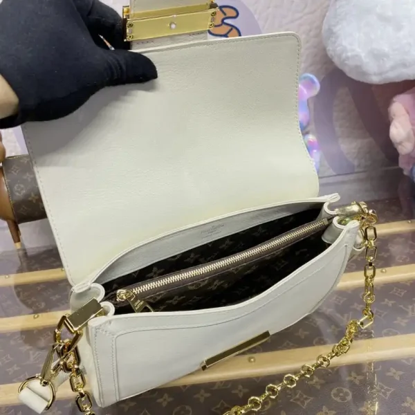 Louis Vuitton Dauphine MM White - Image 8