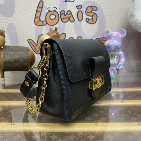 Louis Vuitton Dauphine MM Black - Image 8