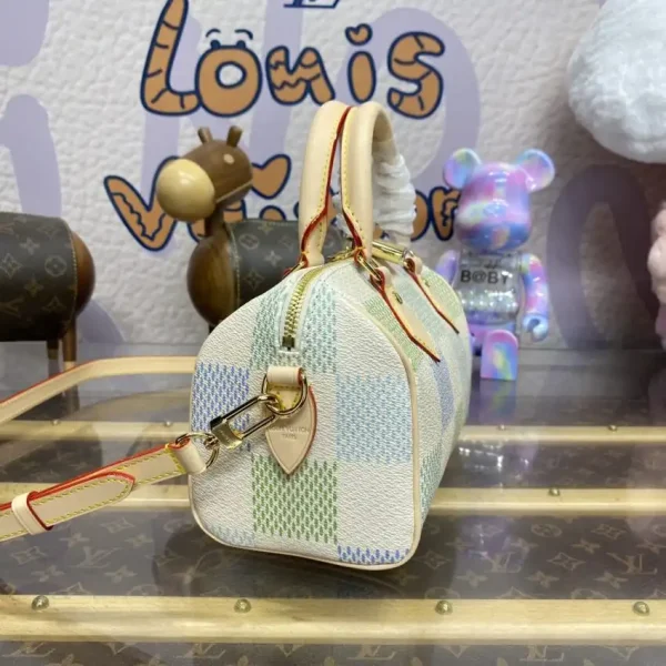 Louis Vuitton Speedy Bandouliere 20 Green Grid - Image 2