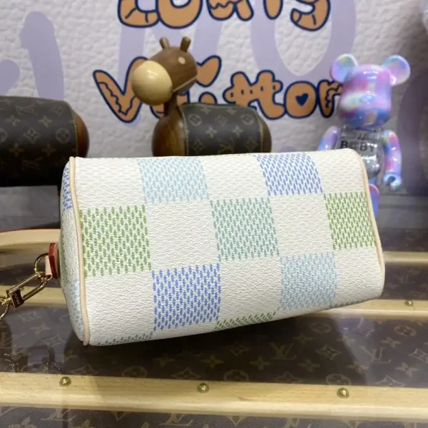 Louis Vuitton Speedy Bandouliere 20 Green Grid - Image 3