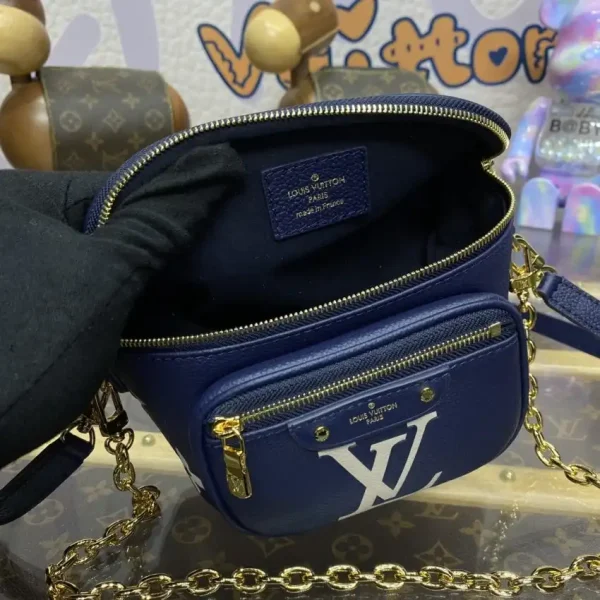 Louis Vuitton Bumbag Mini Blue - Image 3