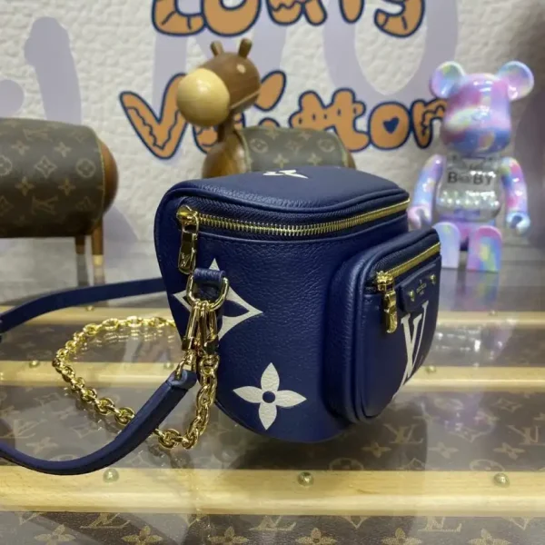 Louis Vuitton Bumbag Mini Blue - Image 4